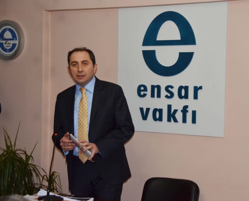 REKTÖR ENSAR’IN KONUĞU OLDU