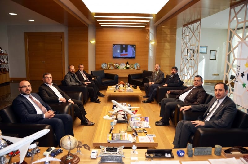 MÜSİAD’DAN REKTÖR ALKAN’A ZİYARET