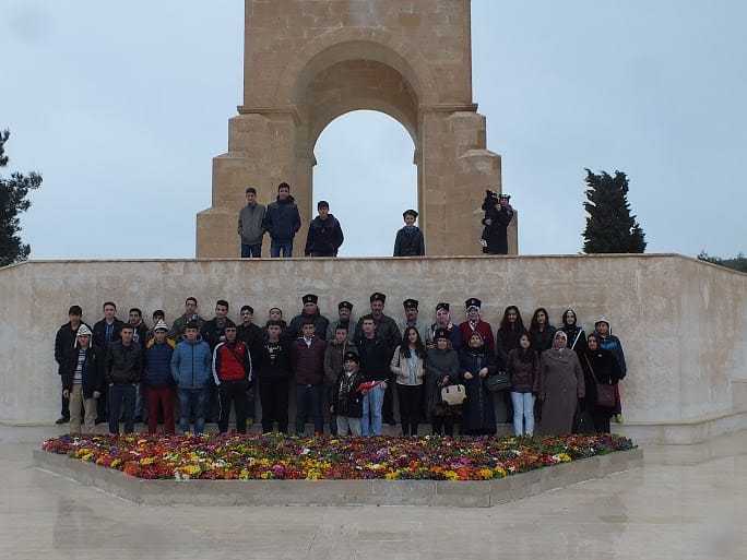 ÇANAKKALE DESTANINI YERİNDE GÖRDÜLER