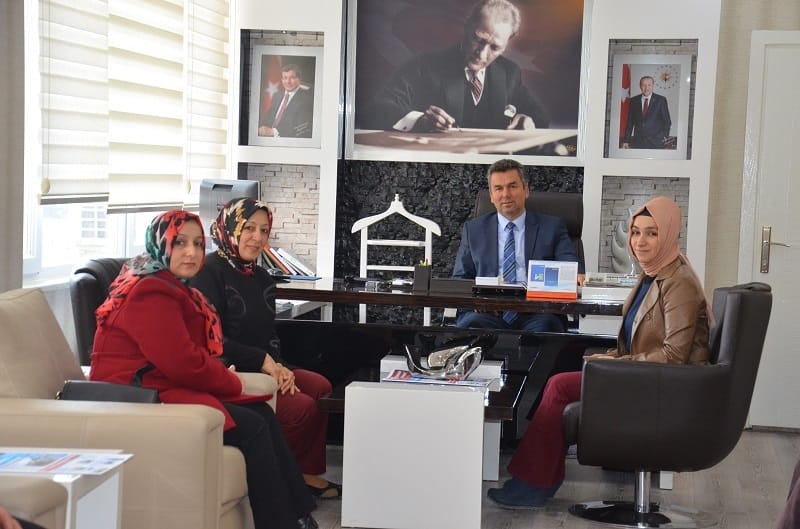 İSKİLİP’Lİ BAYANLARDAN BAŞKAN ÇATMA’YA ZİYARET