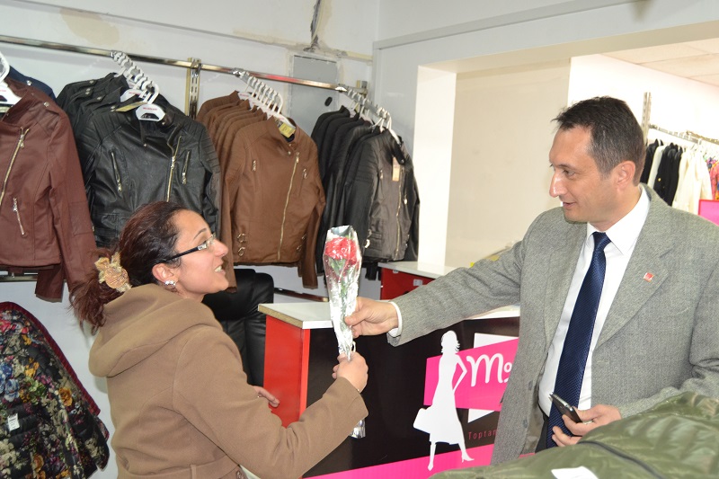 İLGÜ, BAHABEY’DE ESNAFI ZİYARET ETTİ