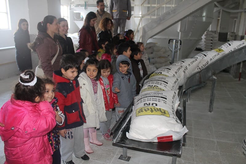 MİNİK ÖĞRENCİLERDEN GIDA İŞLETMELERİNE ZİYARET