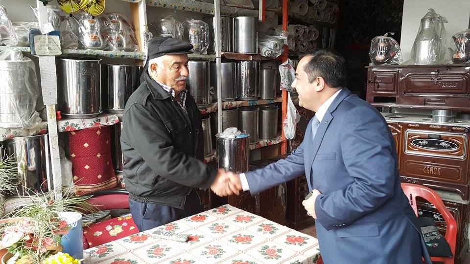 AHMET ANAK SEÇİM GEZİLERİNE BAŞLADI