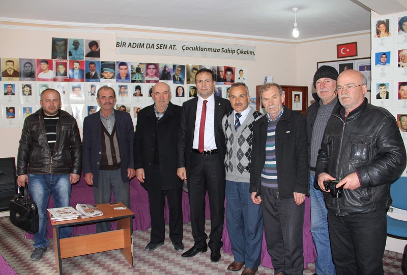 KARACA KAYIP AİLELER DERNEĞİ’Nİ UNUTMADI