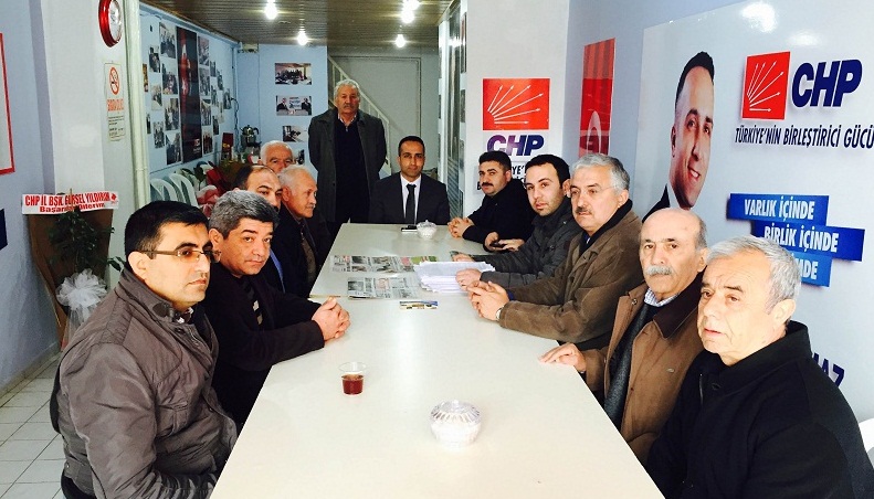 CHP’DE SEÇİM BÜROLARI ZİYARET EDİLDİ