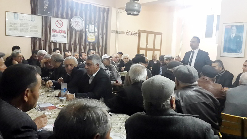 DİNÇER SOLMAZ’A İLÇELERDEN TAM DESTEK