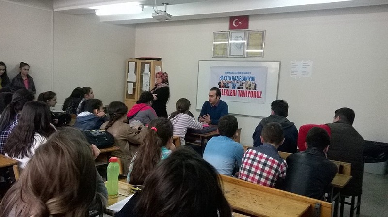 ÖĞRENCİLERE DOKTORLUK MESLEĞİ TANITILDI