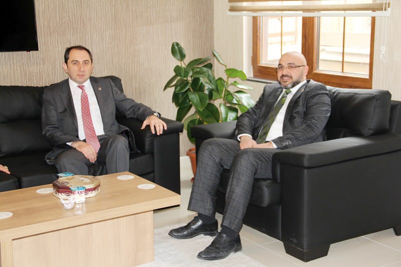 REKTÖR ALKAN’DAN MÜSİAD’A ZİYARET