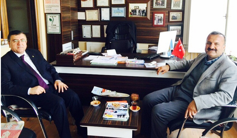 NECİP UYGUR’DAN ESNAF ZİYARETLERİ