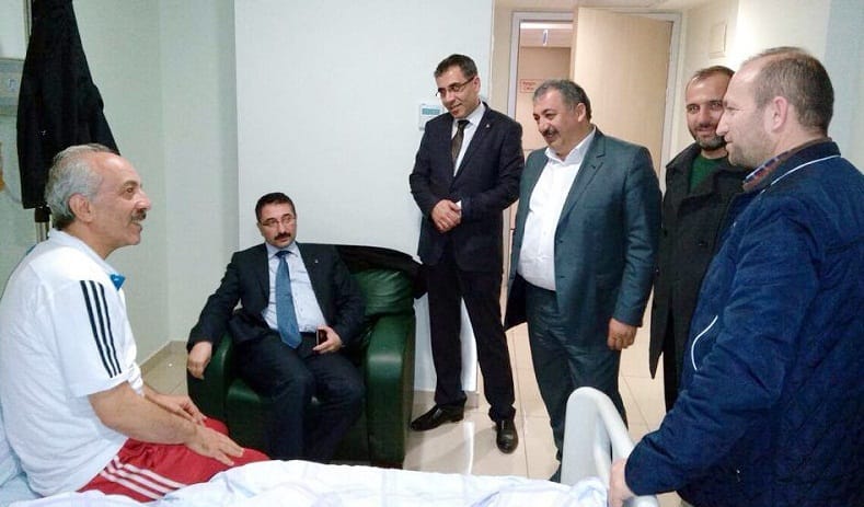 ZEKİ GÜL HASTANEYE KALDIRILDI