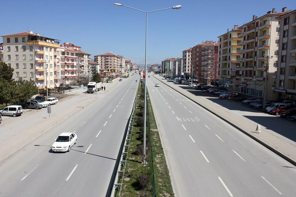 ÇORUM-SUNGURLU YOLUNDA TADİLAT