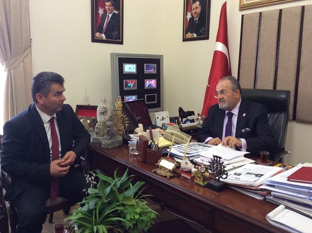 BAŞKAN ÇATMA’DAN USLU’YA ZİYARET