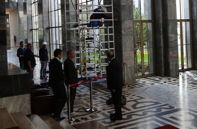USLU, TBMM’DEKİ ÇALIŞMALARI DENETLEDİ