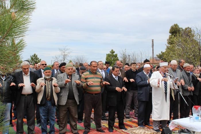 SUNGURLU’DA ELLER ŞÜKÜR DUASI İÇİN AÇILDI