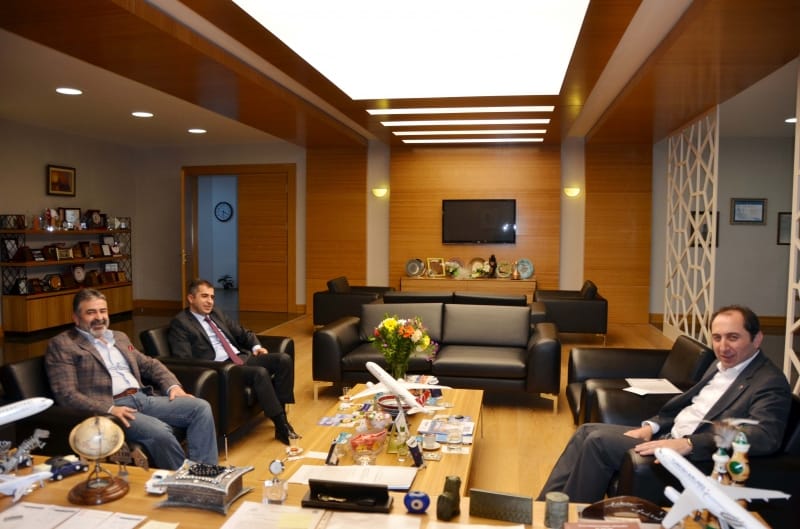 AKYOL’DAN REKTÖR ALKAN’A ZİYARET