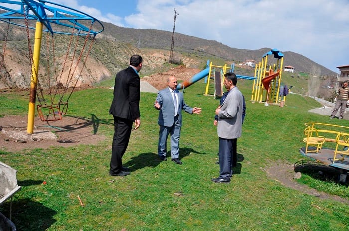 BAYAT BELEDİYESİ’NDE BAHAR ÇALIŞMALARI