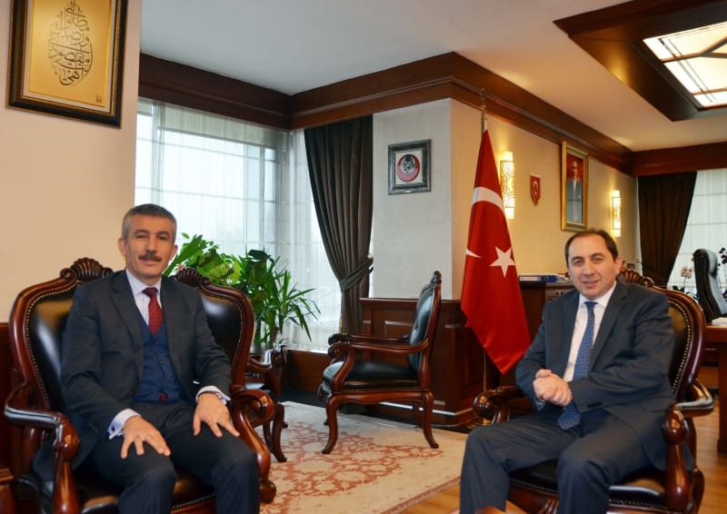 ALKAN’DAN BALCI’YA HEMŞERİ ZİYARETİ