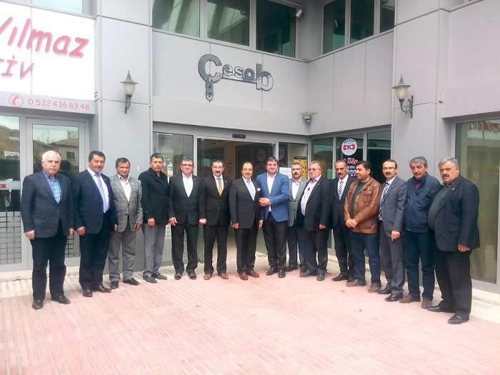 CAHİT BAĞCI’DAN ÇESOB’A ZİYARET