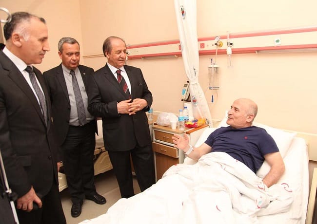 VALİ KARA’DAN KAYA VE ALKAN’A ZİYARET