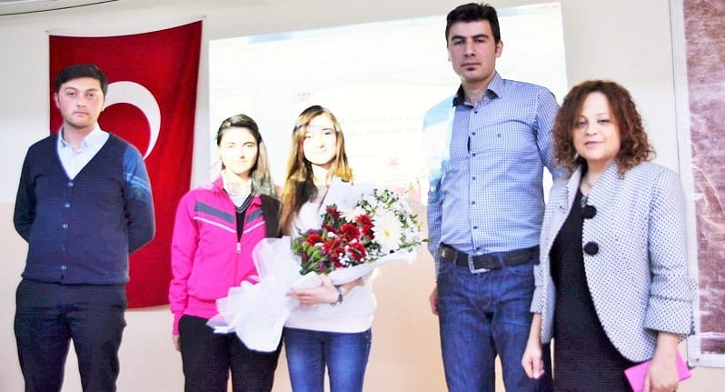 ÇORUM’DA KIZ ÖĞRENCİLERE HİJYEN EĞİTİMİ