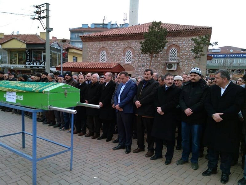 AHMET KÖKSAL SON YOLCULUĞUNA UĞURLANDI