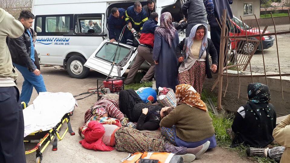 YARALI KADINLAR ÇORUM’A SEVK EDİLDİ