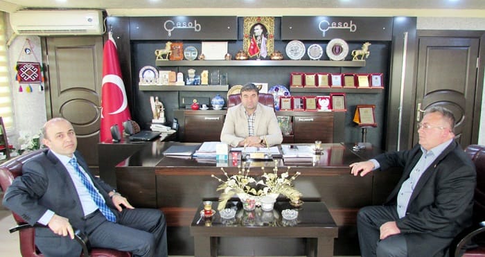 MURAT OCAK’TAN ÇESOB’A ZİYARET