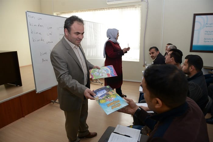 CANDAN’DAN DİL KURSUNA ZİYARET ETTİ