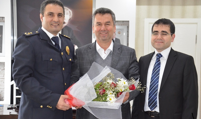 İSKİLİP POLİSİNDEN BAŞKAN ÇATMA’YA ZİYARET