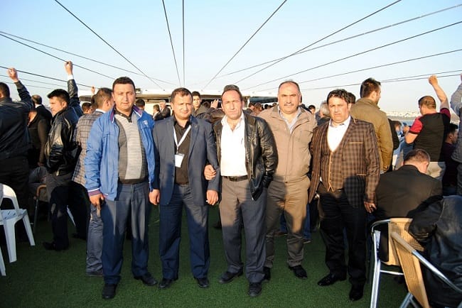 ODA ÜYELERİ BOĞAZDA TEKNE TURUNA KATILDI
