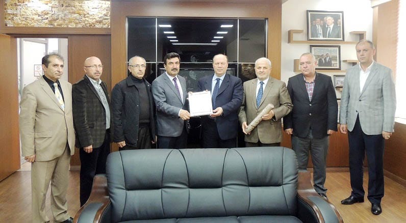 İL MÜFTÜSÜNDEN TİCARET BORSASI’NA TEŞEKKÜR