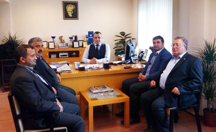 ÇESOB’TAN KARABAY’A HAYIRLI OLSUN ZİYARETİ