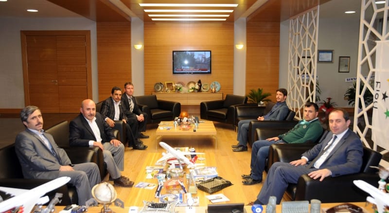 AGD YÖNETİMİNDEN ALKAN’A ZİYARET
