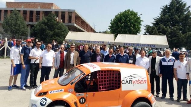 OTO SLALOM ÇORUM’DA NEFESLERİ KESTİ