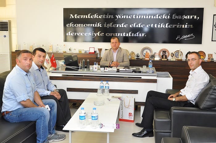 ÇORUM OFSET YÖNETCİLERİNDEN TSO’YA ZİYARET