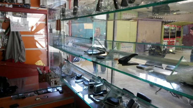 ÇORUM’DA HIRSIZLAR TELEFONCUYU SOYDU