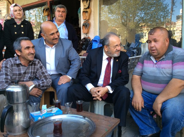 SALİM USLU’DAN BAYAT’A ZİYARET