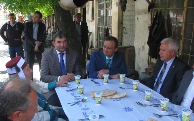 AHİLİK SOFRASINDA BİR ARAYA GELDİLER