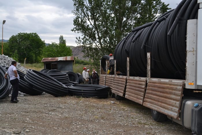 KANSOREJEN İÇEREN ASBEST BORULARI DEĞİŞİYOR