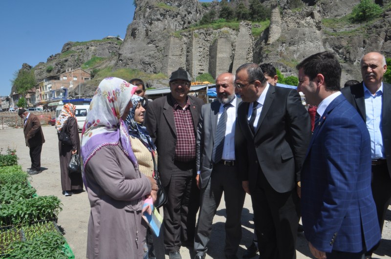 MHP OSMANCIK’TA HALKLA BULUŞTU