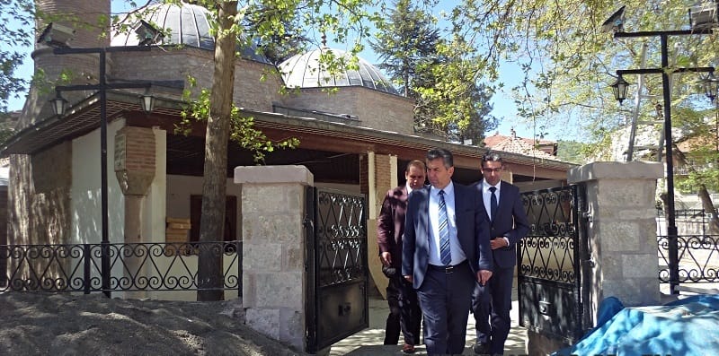 BAŞKAN ŞEYH YAVSİ CAMİSİNİ İNCELEDİ