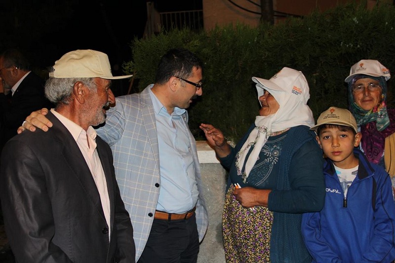 AK PARTİ’DEN DÜVENCİ BELDESİ’NE ÇIKARMA