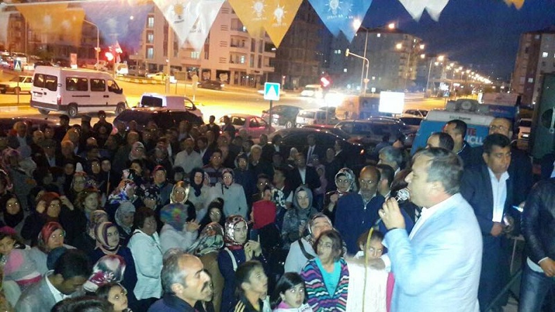 AK PARTİ SEÇİM BÜROSU AÇTI