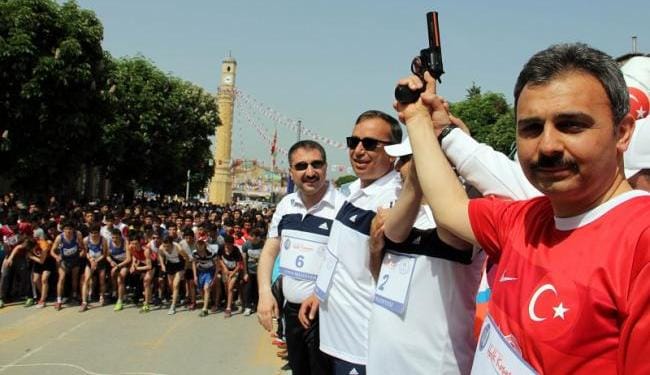 ÇORUM’DA HALK BÖYLE KOŞTU