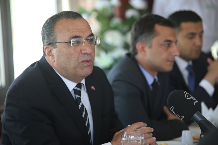 KAYRICI, ÇORUM GÜNDEMİNİ GAZETECİLERE DEĞERLENDİRDİ