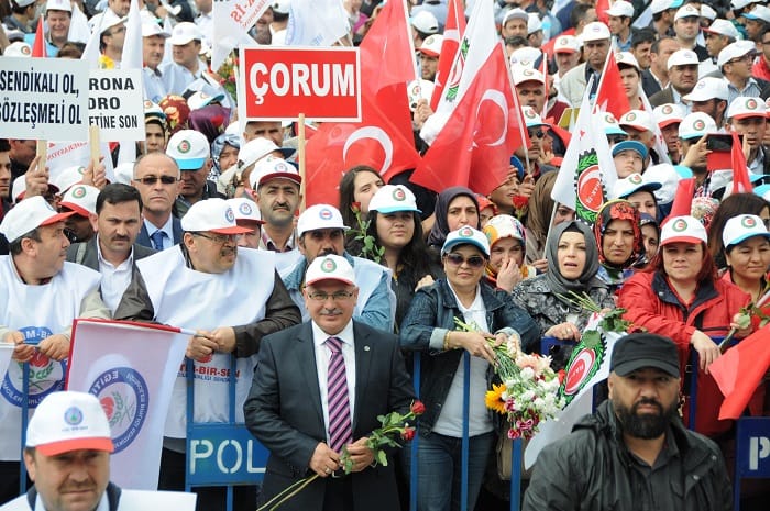 ÇORUM 1 MAYIS’TA KONYA’YA SEL OLDU AKTI