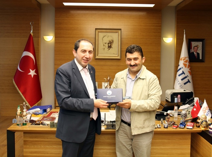 BURSA’DAN REKTÖR ALKAN’A ZİYARET