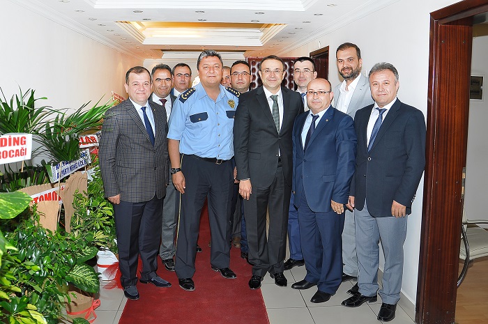 ÇORUM TSO’DAN EMNİYET MÜDÜRÜNE ZİYARET