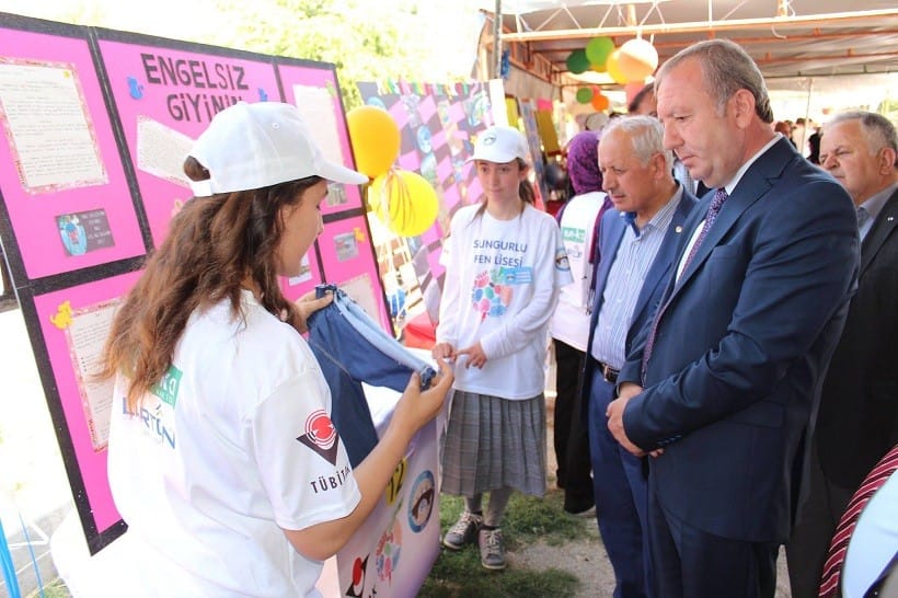 FEN LİSESİ TUBİTAK 4006 BİLİM FUARI AÇILDI