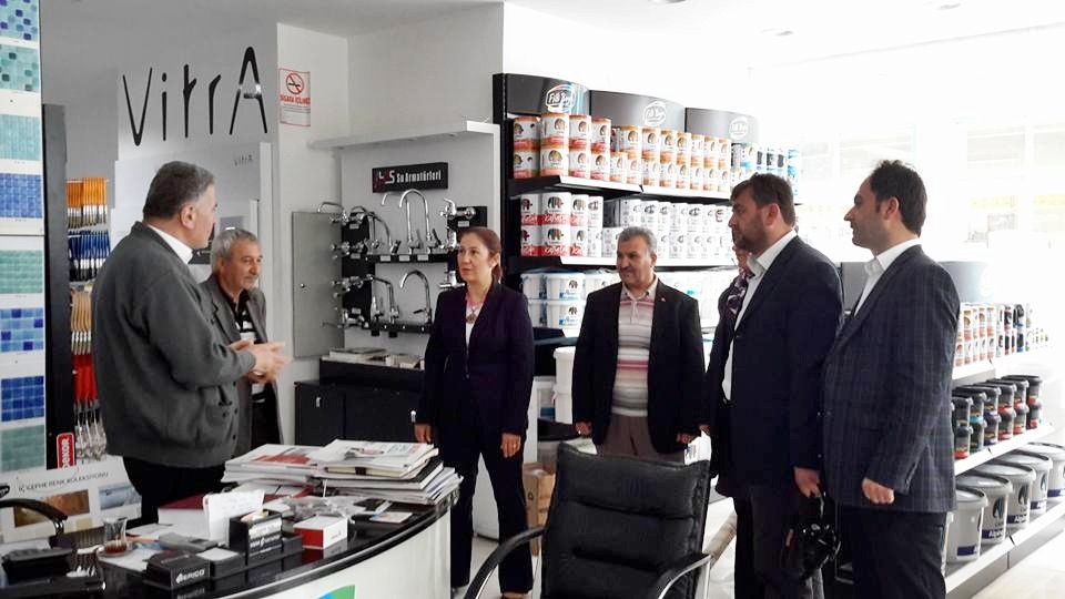 LÜTFİYE CERİTOĞLU’NDAN ESNAF TURU